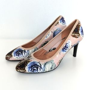 TARYN ROSE FLORAL WOMEN'S HEEL SHOES